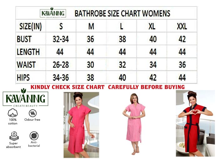 Women's Half Sleeve comfortable cotton terry Plain premium bathrobe for solid color Soft and Lightweight Robe for Everyday Use  naviblue  Solid Bath Robe