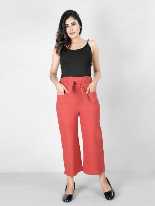 lorange color women premium bottom wear collection is best in class in terms of comfort  and soft culottes pant UNDER 399
