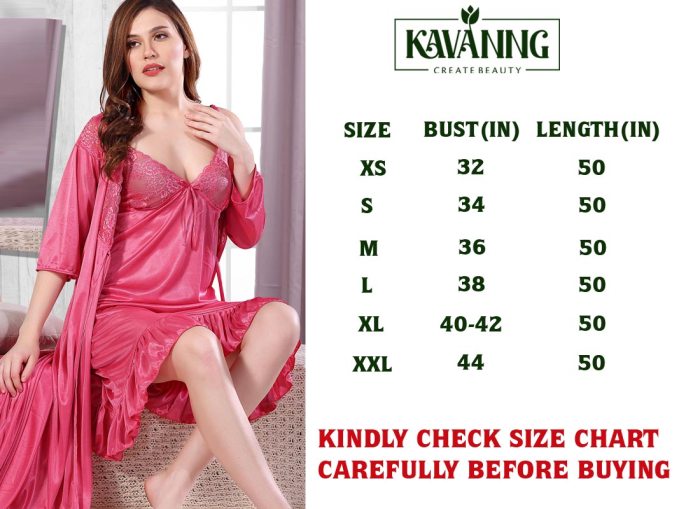 robe with net slip 2pic bridal maroon color 2 pic fancy bridal robe set