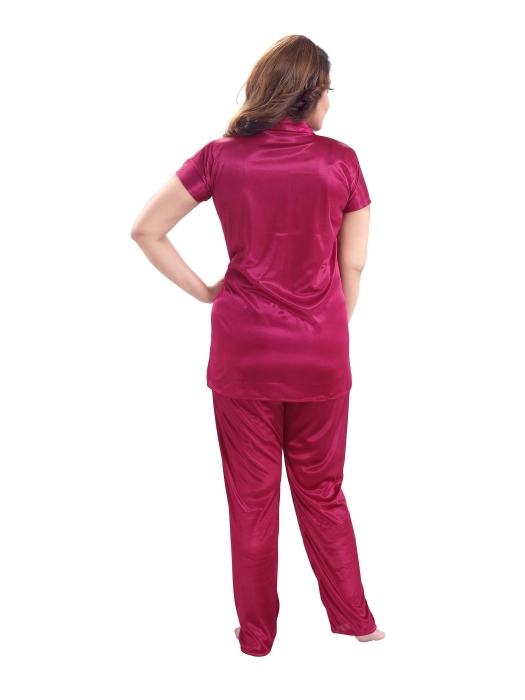 satin plan falsa night suit satin night suit