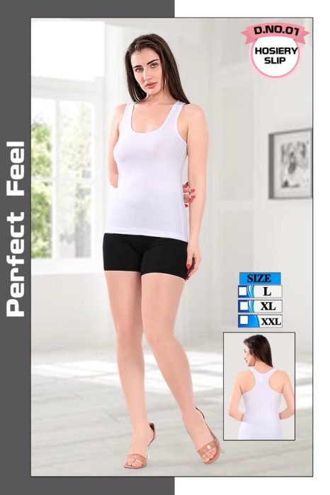  Women comfortable White housiey cotton Plain premium Lightweight Soft Cotton Sandow Camis Tops for Women and Nightwear Everyday Use  UNDER 299