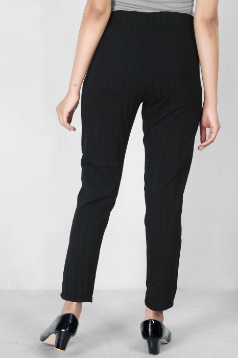  women premium bottom wear black color collection is best in class in terms of comfort  and soft lining pant UNDER 399