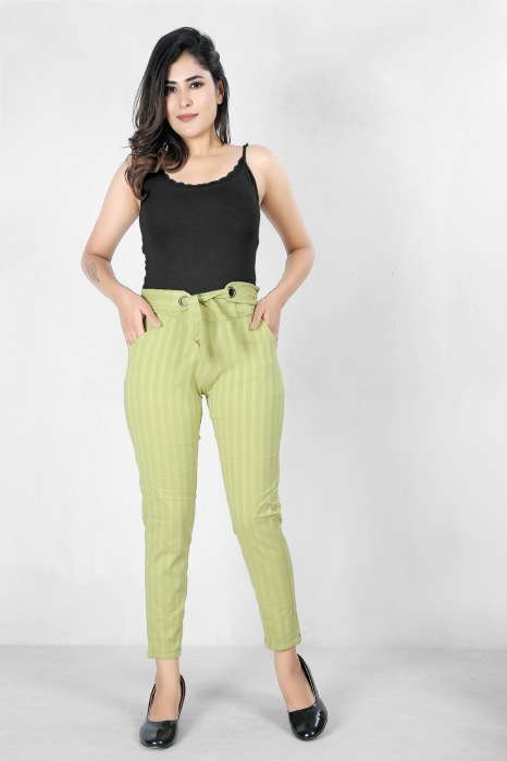 women premium bottom wear green color collection is best in class in terms of comfort  and soft lining pant