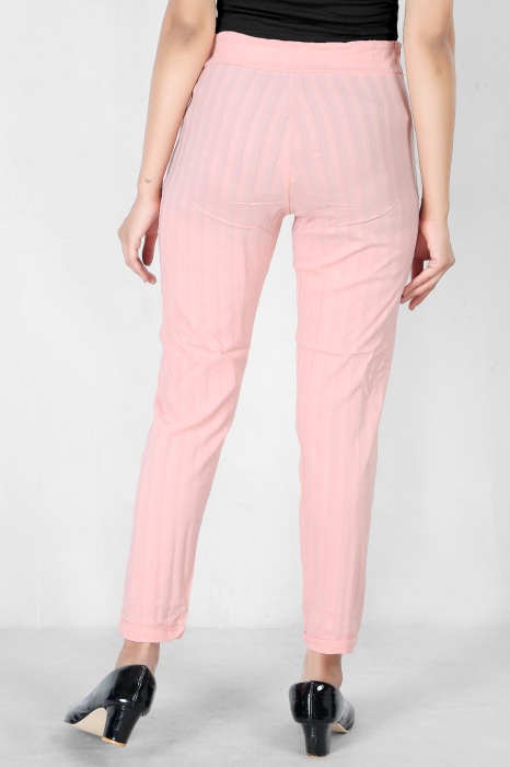  women premium bottom wear lpink color collection is best in class in terms of comfort  and soft lining pant UNDER 399